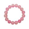 Beads Bracelet Contrast Color Elastic Rope Handmade Polishing Faux Crystal Beaded Bracelet Jewelry Accessories