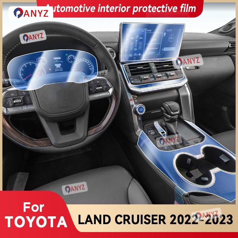 For TOYOTA LAND CRUISER 2024 Car Panel Film Dashboard Protective Sticker Interior Anti-Scratch Film Accessories