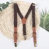 New Casual Kids Elastic Suspenders Children Boys Matching Tuxedo Suit Adjustable Y-Back Braces for Party Daily Accessories Gift
