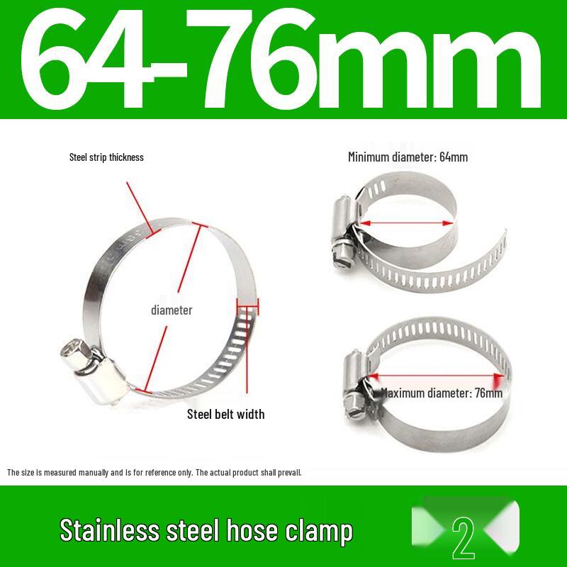 201 Edelstahl Schlauchschelle für Rohre