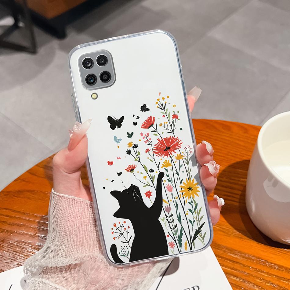 

Leisure Case For Samsung Galaxy A12 5G Phone Cover For Samsung A 12 Funda Soft TPU Silicone Transparent Anti Drop Bumper Coque Samsung A12 (5G)