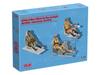 ICM WWII Allied Forces Seated Pilot Plastic Model 32112 1/35 (British, American, Soviet)