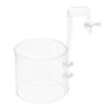 Hanging Aquarium Feeding Ring 6/8cm Aquarium Suction Cup Feeder Suspensible Fish Feeder  Aquarium