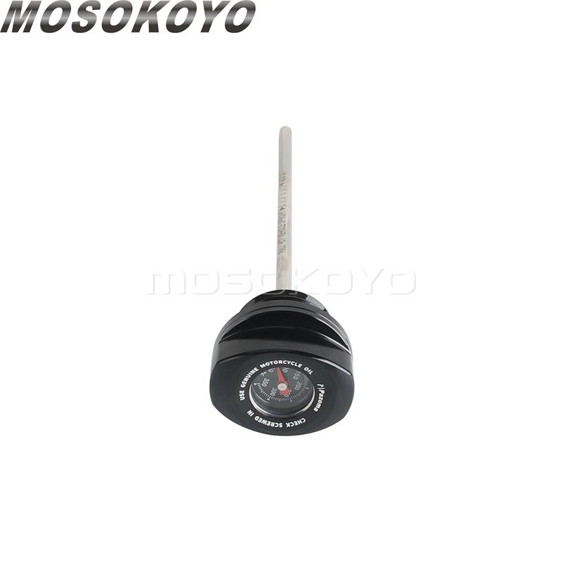 Motorcycle Oil Dipstick Thermometer Temp For Harley CVO Street Glide FLHX FLHXSE Road Glides FLTRXSE 2023-24 Oil Plug Temp Gauge
