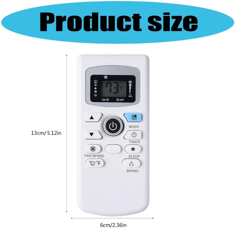 Air Conditioner UYKQ-44 Remote Control For BPACT14H BPACT14HWT BPACT14WT BPACT10 Full Functionality Air Conditioner