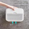 Bathroom Tissue Storage Cases Multi-functional Wall-mounted Light Luxury Wave Pattern Toilet Paper Dispenser Box