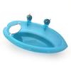 Small Oval Bird Bathtub Pet Cage Accessories Toy With Bird Mirror