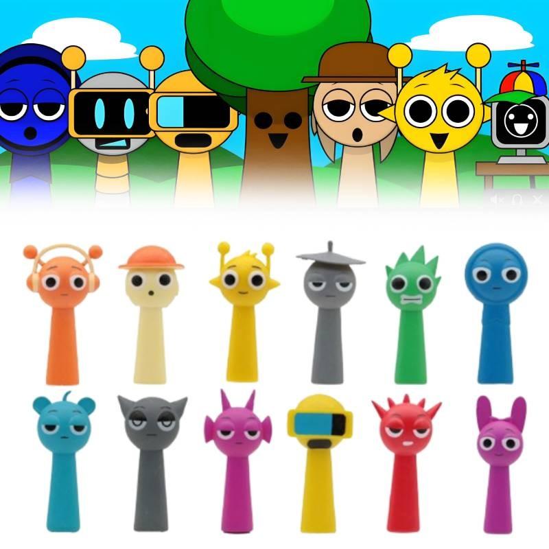 Adorable Rhythm Box Blind Box Toy Set With Pvc Figures And Collectible Cards