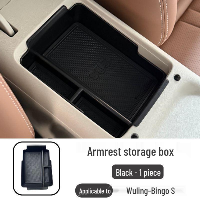 Wuling Bingo S Armrest Center Console Storage Box - Car Interior Organizer