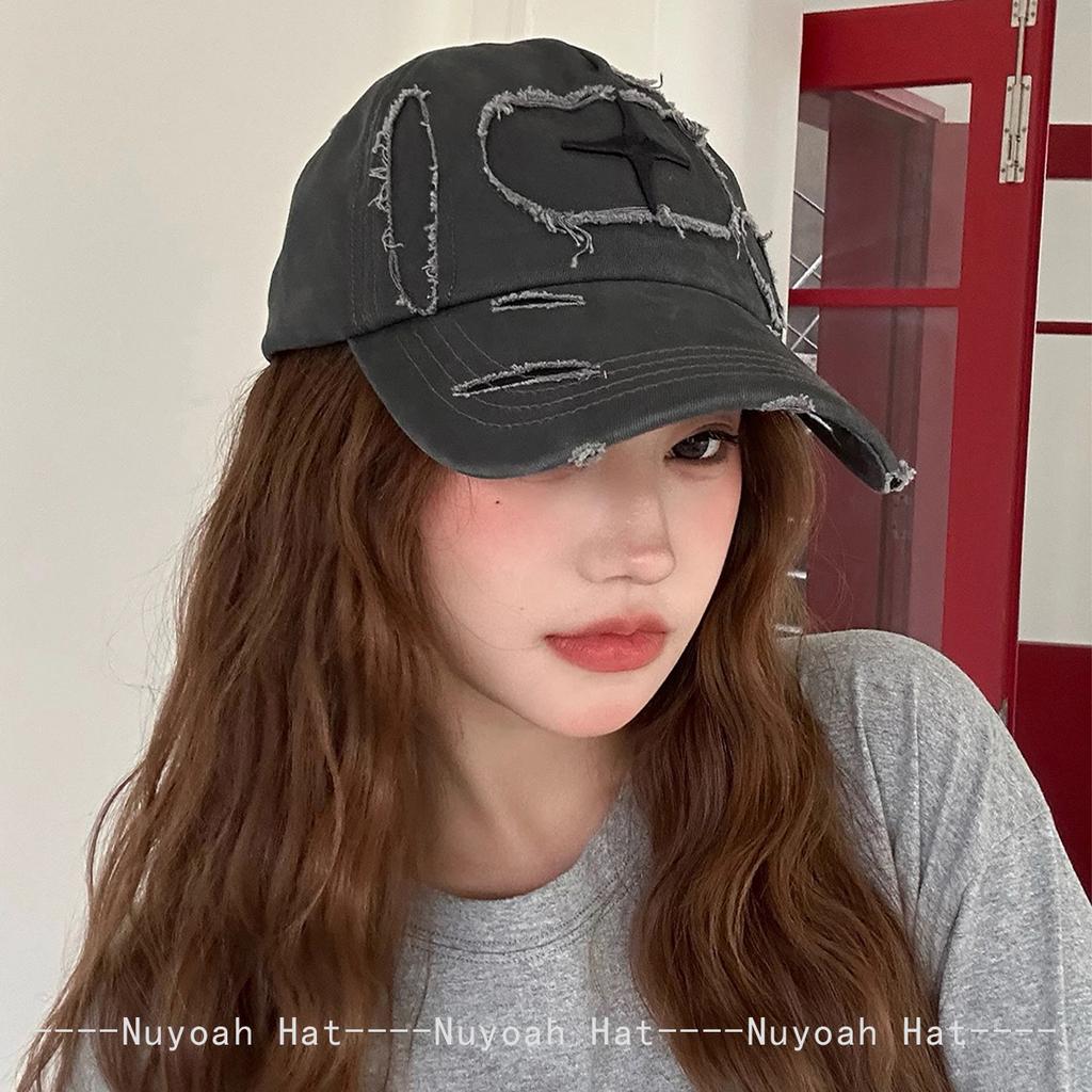Baseball Stitching Stitched Embroidered Alphabet Star Cross Style Broken Men Women New Brand Latest Fresh Caps Peaked Hats Sunshade Retro Versatile