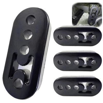 Start Side Muffler Hanger Blanket Hanging Rubber Muffler Rubber Mount Ring 3 Level 4 (Black, Adjustment, Pieces)