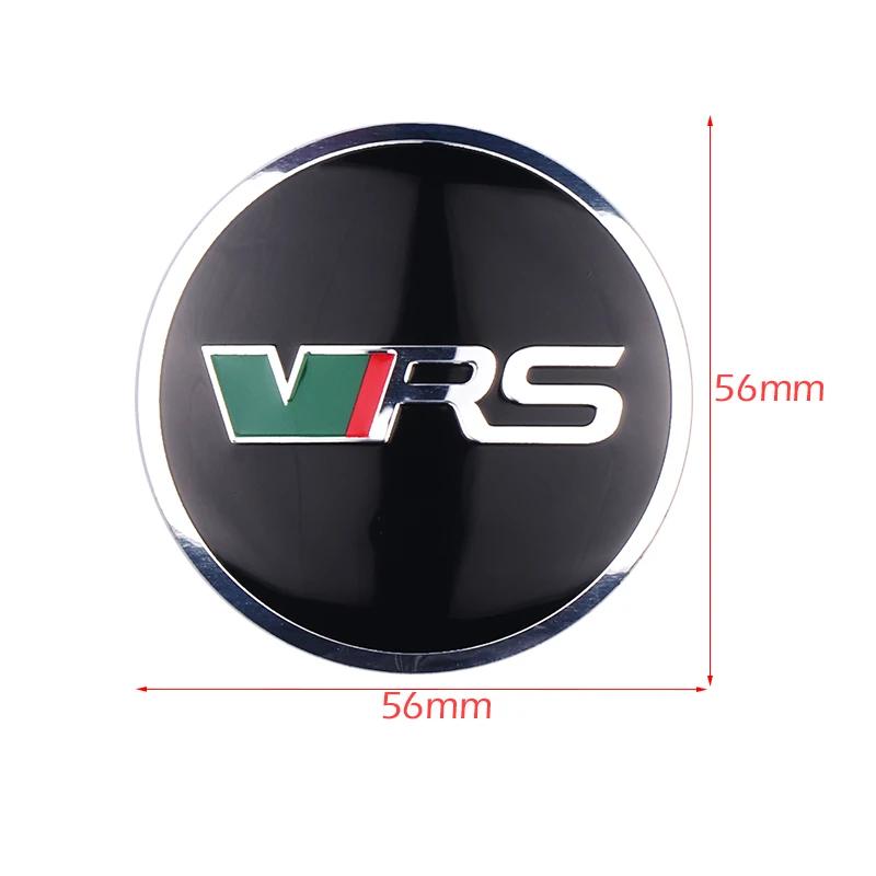 2025 New For Skoda Octavia VII VRS R Rapid Fabia Yeti Superb Kamiq Car Badge Hub Cap Hub Stickers Wheel Dust-proof Logo Covers D