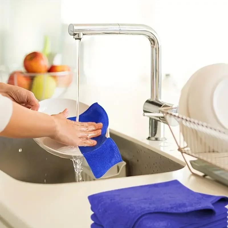 3-50pcs Microfiber Towels Car Wash Drying Cloth Towel Household Cleaning Cloths Auto Detailing Polishing Cloth Home Clean Tools