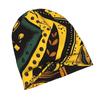 2D Flat Printing African Ethno Knit Hat with Subtle Fashion Details, Ideal for Adults Seeking Texture And Character In Cold-Season Daily Wear