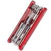 Metric or Imperial 6 in 1 Socket Wrench Portable Folding Nut Driver Set  Mechanics