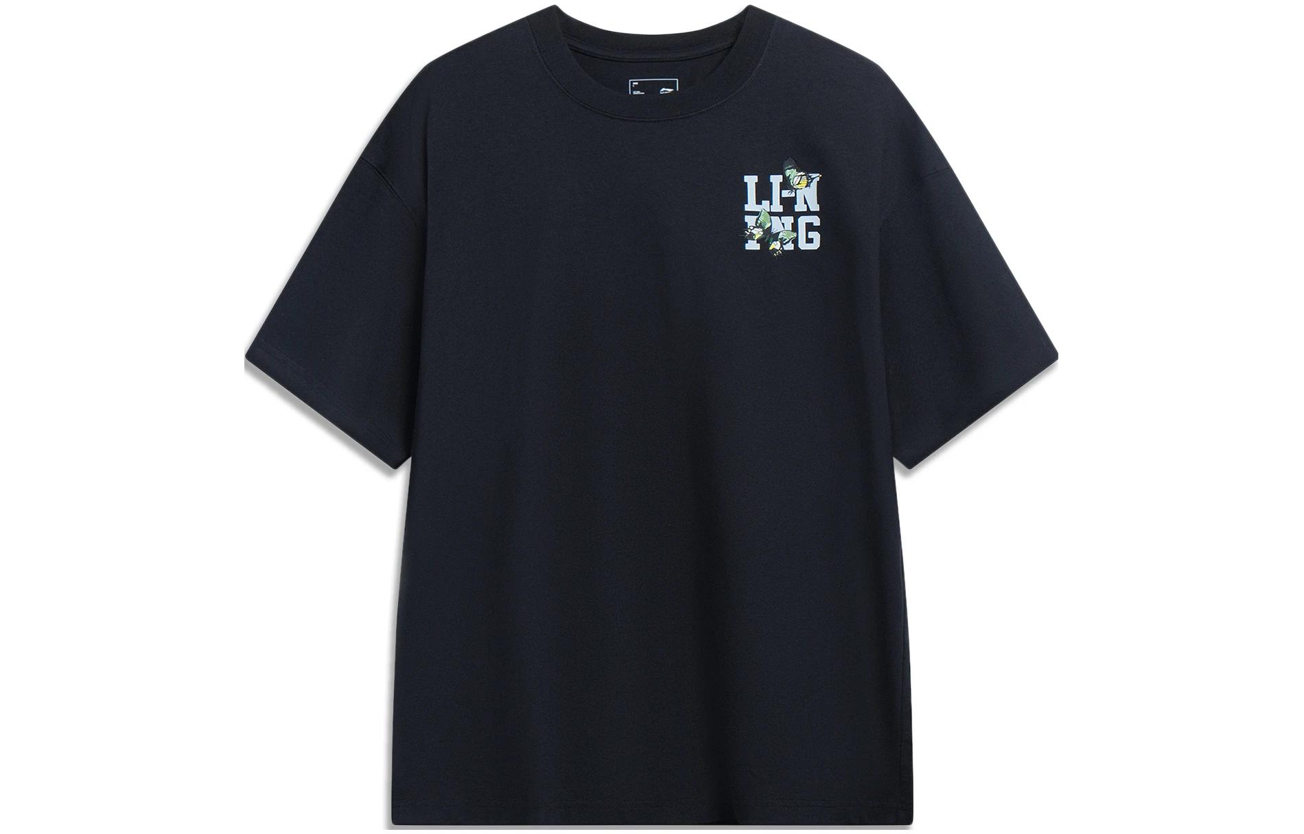 Li Ning China Culture Collection T Shirt Men s Black AHST203-4 M