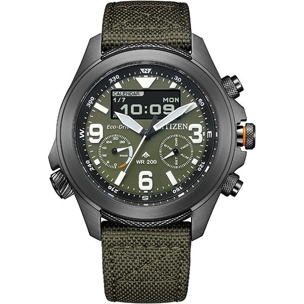 

Citizen Men s JV1005-02W ( Watch PROMASTER LAND Series Solar-powered Eco-Drive) Round Watch