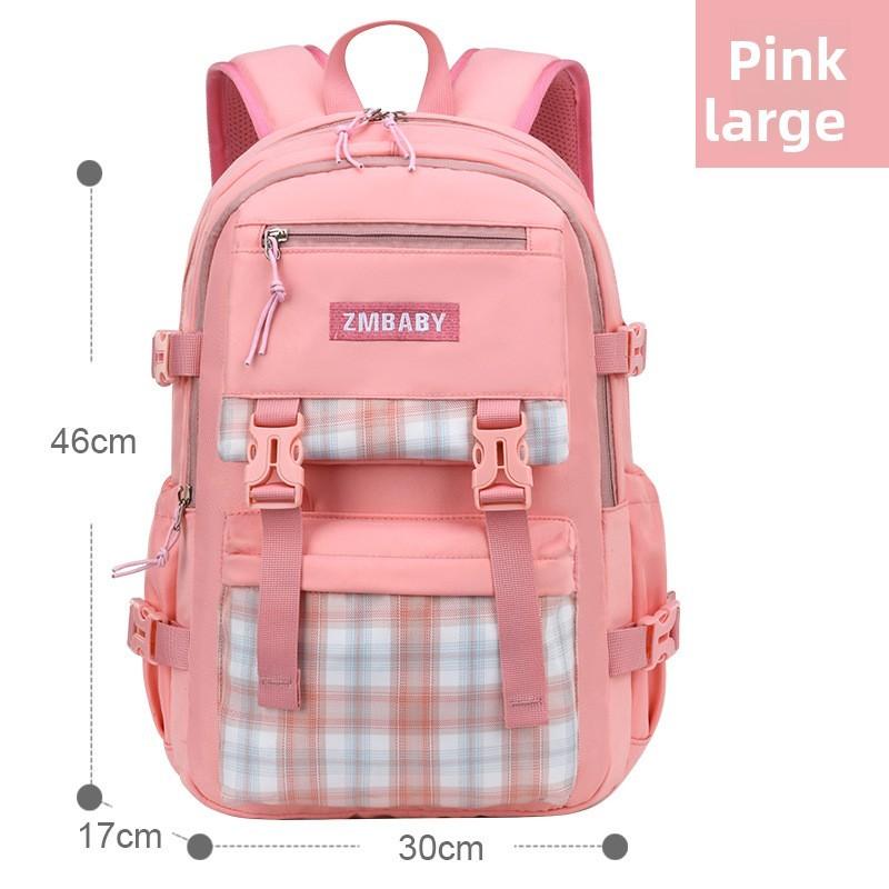 Sesame Baby Kids School Backpack With Breathable Nylon For Elementary Students