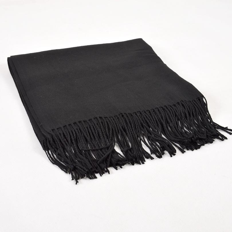 [BYSIFA] New Winter Ladies Army Green Pashmina Scarves Shawls Fashion Trendy Tassel Women Luxury Cashmere Pashmina Scarves Wraps