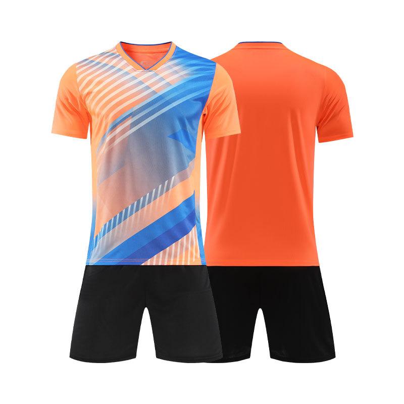 Football Jersey Set Game Training Jersey Same Jersey for Adults and Children Thin Breathable Football Jersey