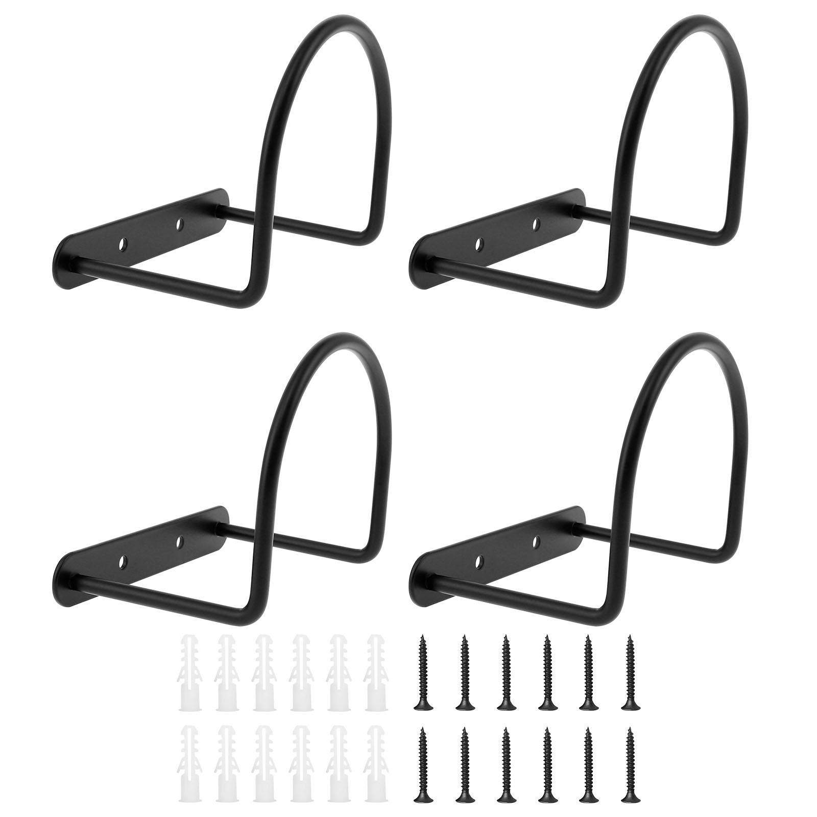 

4 Pcs Wall Mount Cap Rack Organizer Baseball Caps Display Holder Hanger Closet Space Saving Cap Storage Rack Hooks