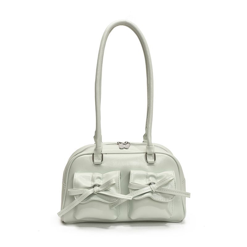 Large-capacity Women's Ballet-style Bow Underarm Bag Versatile Single-shoulder Bag