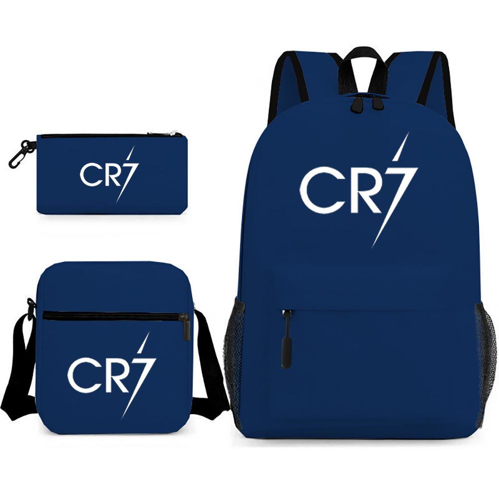 Stitc Cartoon Full Print Backpack Student Bag Pencil Case Two-Piece Set Children'S Backpack
