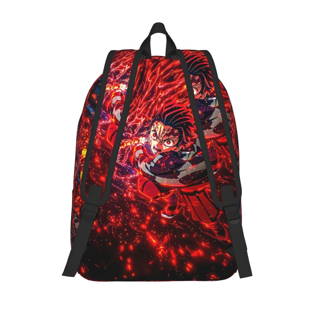 Fashion Demon Slayer Backpack shounen manga Mochilas Harajuku Design Office Work Large Capacity Rucksack