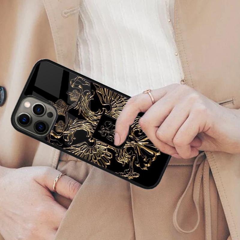 

Russian Empire Coat of Arms Magnetic Phone Case For APPLE iPhone 17 Air 16 14 13 12 Pro Max 15 Plus Wireless MagSafe Cover iPhone 13mini