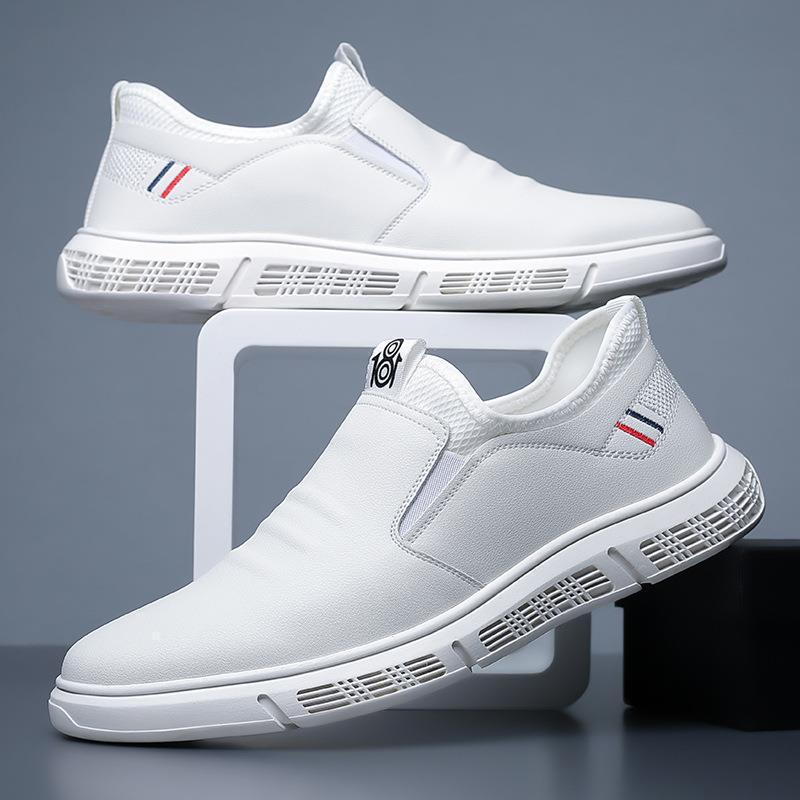 Trend Soft Business Leather Shoes Soft Sole Comfortable One-pedal Men's Casual Shoes Fashion Versatile Work Men's Shoes Batch