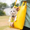 Bee Tote Bag Travel Cat Handbag Shoulder Bag Canvas Cats Dog Carrier Large Capacity Creative Outdoor Cat Carrier Bag Pet Travel