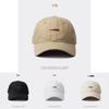 Stylish Rounded Brim Casual Baseball Hat For Men And Women In White And Black