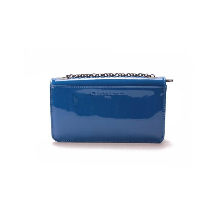 Sac bandoulière Christian Lacroix Jonc Stud 10 Bleu Royal