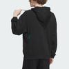 Adidas Heavy French Terry Hooded Jacket With Logo Men Outerwear Black IT3963