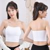 Ice Silk Beauty Back Small Suspender Vest Women's Inner Summer with Chest Pad No Steel Rim Chest Wrap Underwear Tube Top Bottom Top