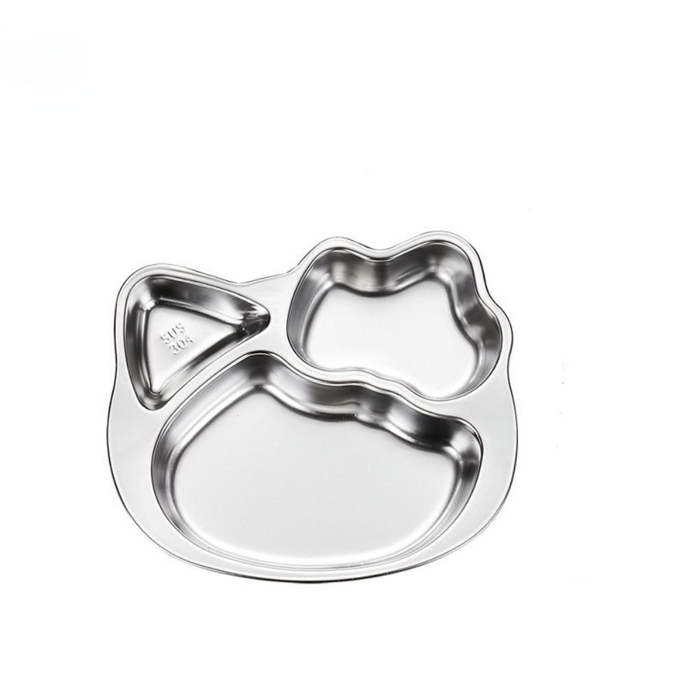 304 Stainless Steel Food Plate Animal Shape Cafeteria Plate Cartoon Tableware  Kindergarten School