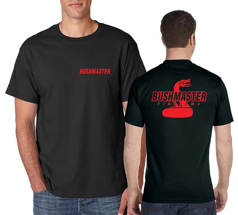 BUSHMASTER Firearms T-Shirt Front and Back 2nd Amendment NRA on S-6XL Tee 3XL