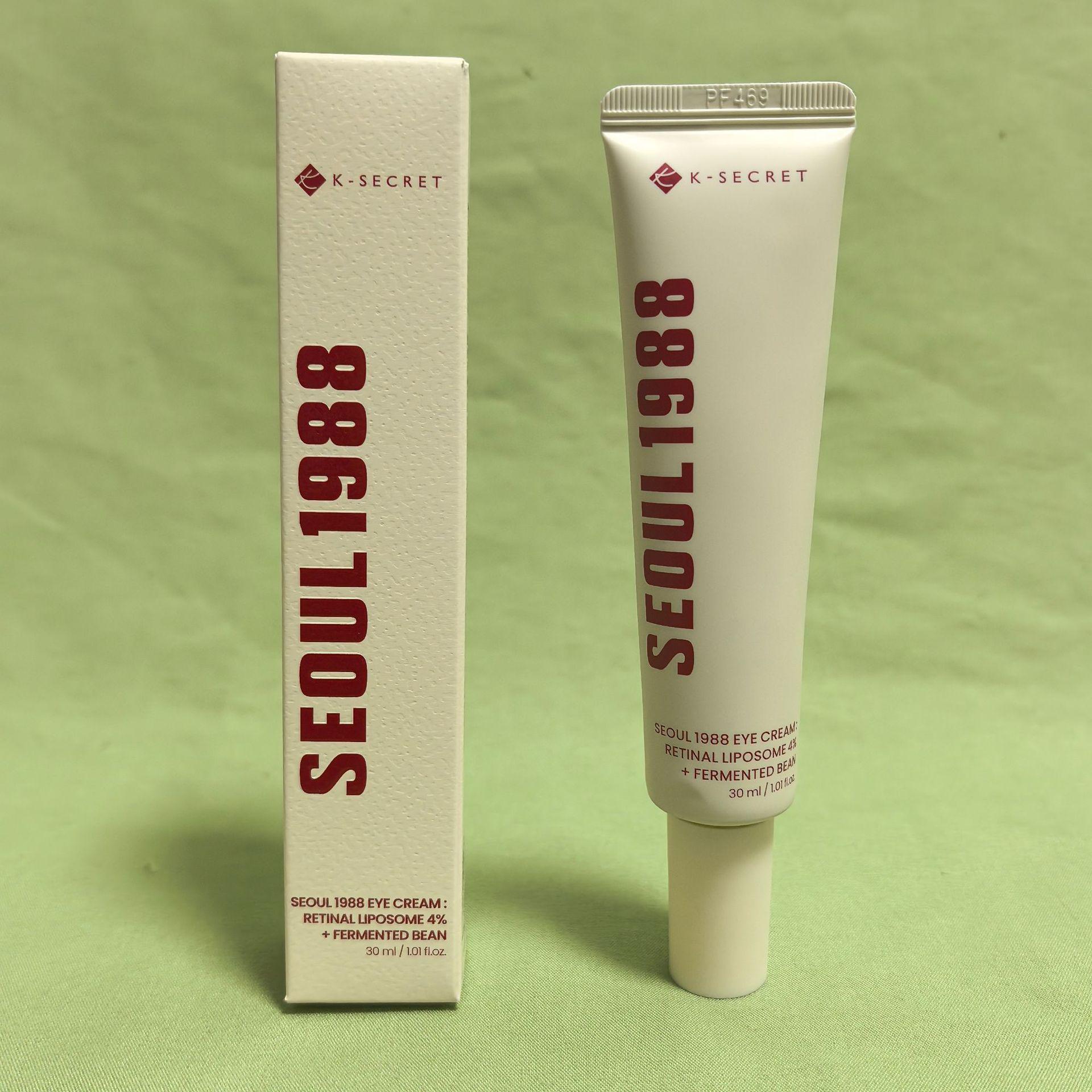 K-Secret Seoul 1988 Snail Essence Eye Cream & Sunscreen for Wrinkles