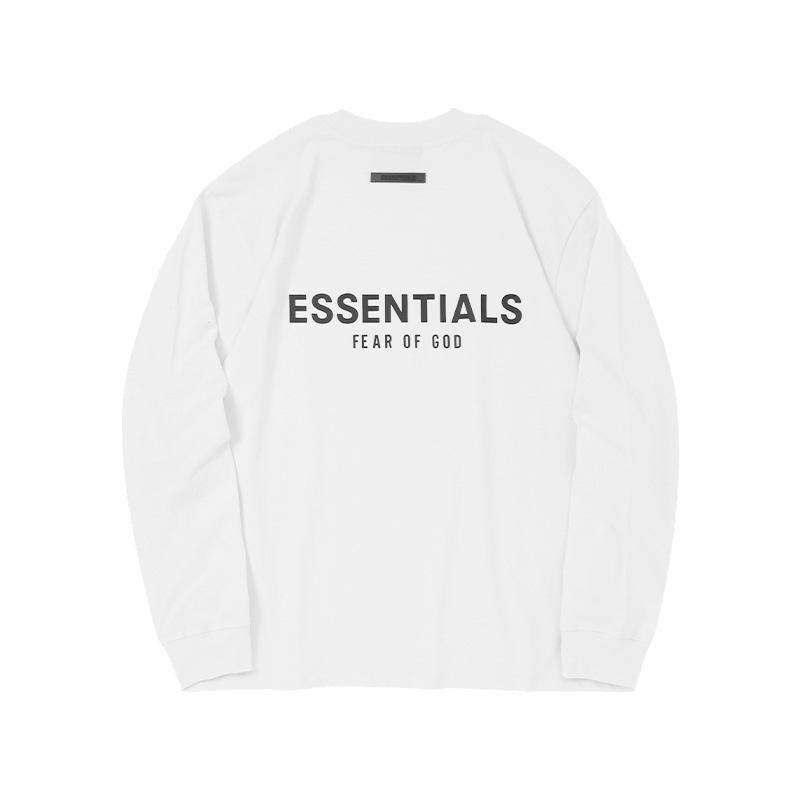 トップス FOG Essentials LONG SLEEVE SHIRT Size XS Jersey Long Sleeve T-Shirt in Black | Fear of God ESSENTIALS