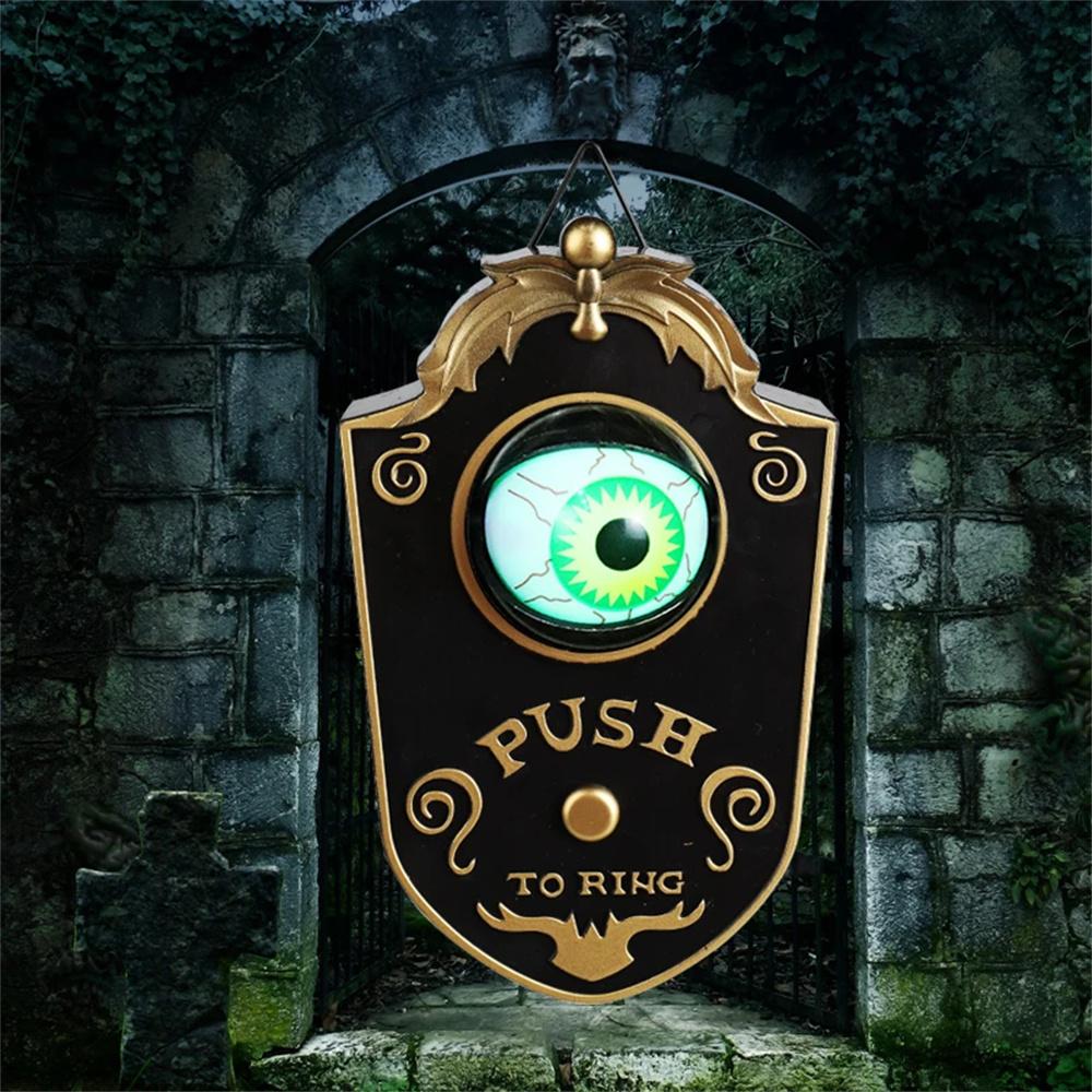 One-eyed Doorbell Home Hanging Electric Luminous Sounding Doorbell Eyeball