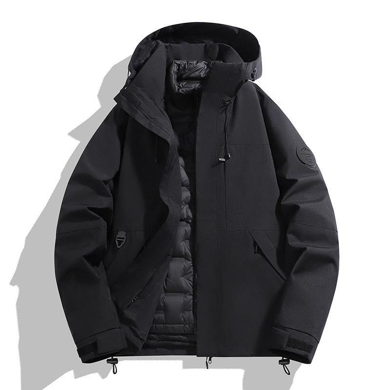

Unisex 3-in-1 Down Ski Jacket 2025 - New Winter Outdoor Mountaineering Coat 5XL
