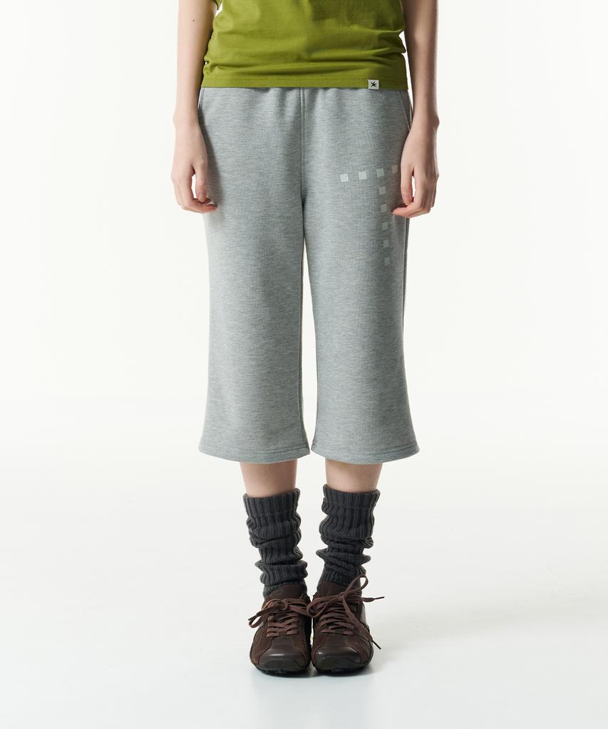 The Coldest Moment (W) Tcm Capri Sweat Pants (Melange Gray)