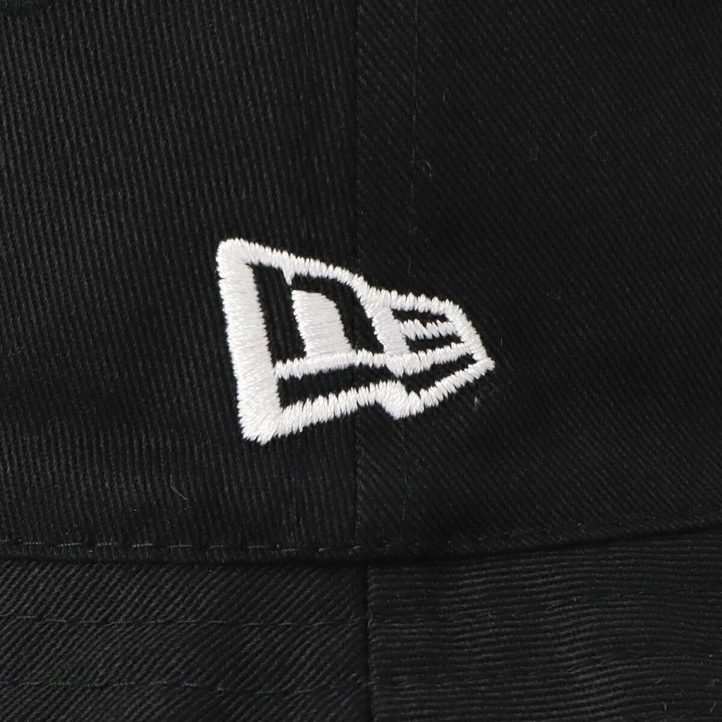 New Era BUCKET01 RV FLAG MONOGRAM BLK Reversible Bucket Sizes NER36C4151 Hat, Black, M/L, 14388505,