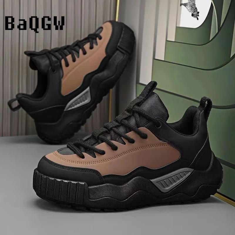 

2025 Дизайнерские роскошные массивные кроссовки с цветными блоками для мужчин, повседневная толстая платформа, модная повседневная обувь, спортивные кроссовки для бега, теннис 39