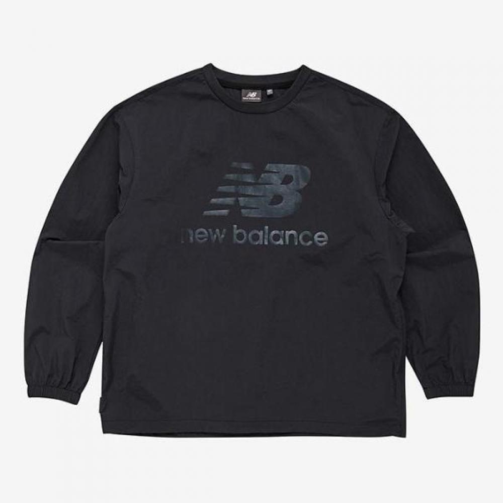 

New Balance Необходимая тканая куртка-ветровка с длинным рукавом для писта, черная Nbncd21013 95(M)