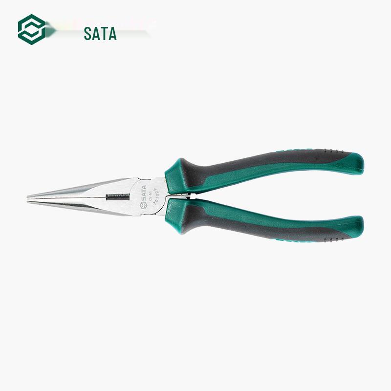 SATA 70102A Multi-function Electrician Needle Nose Pliers 8 inches