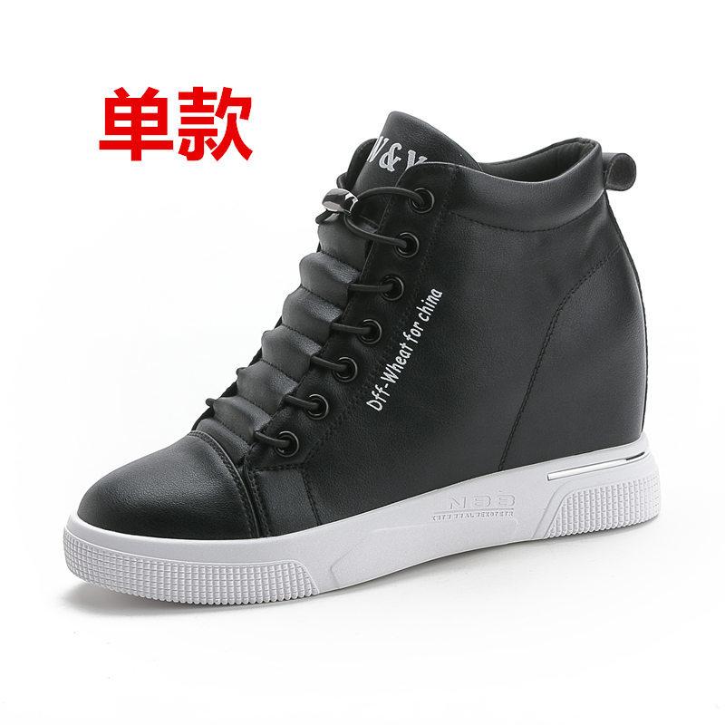 Scarpe rialzate da donna primavera ed estate nuove scarpe casual tacco inclinato scarpe singole plateau alte scarpe da viaggio