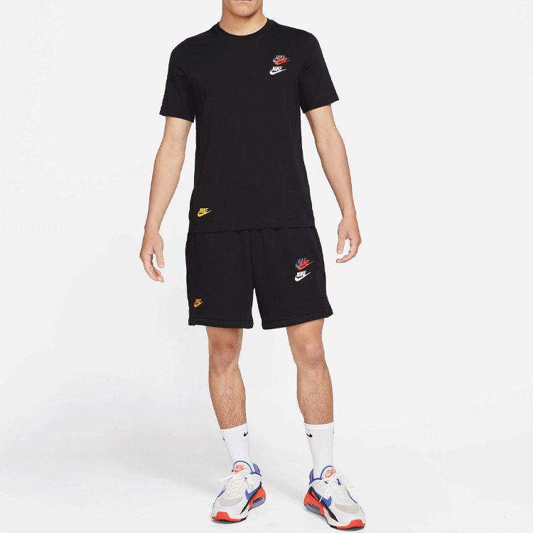 Nike Sport-T-Shirt Club ESSENTIALS Schwarz DJ1569-010