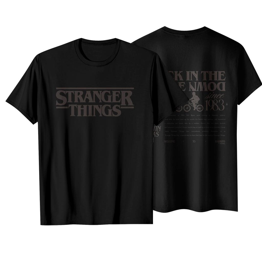 Lässiges Kurzarm-T-Shirt mit Buchstabenprint für Kinder