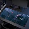 Space Exploration Xl Gaming Mouse Pad Nonslip Rubber Base Stitched Edge Waterproof Desk Mat For Pc Laptop Gamer Office Computer Accessories C929109